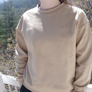 Tan Sweat Shirt JJ XX Relaxed Every Sweat